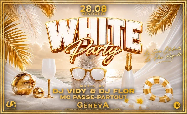 Student Party Geneva - Soirée +16 ans | 28 août 2026