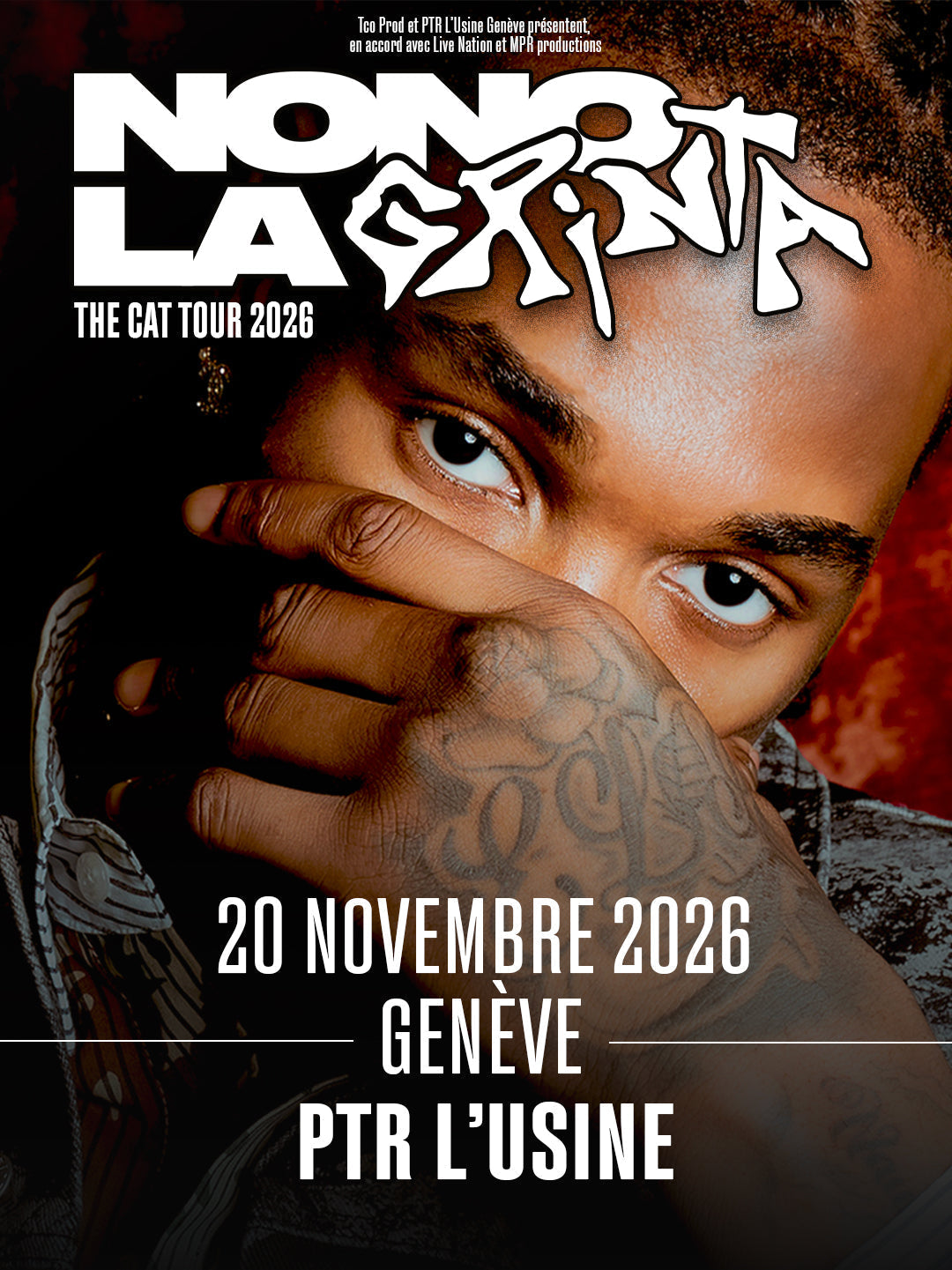 Nono la Grinta à Genève | 20 novembre 2026