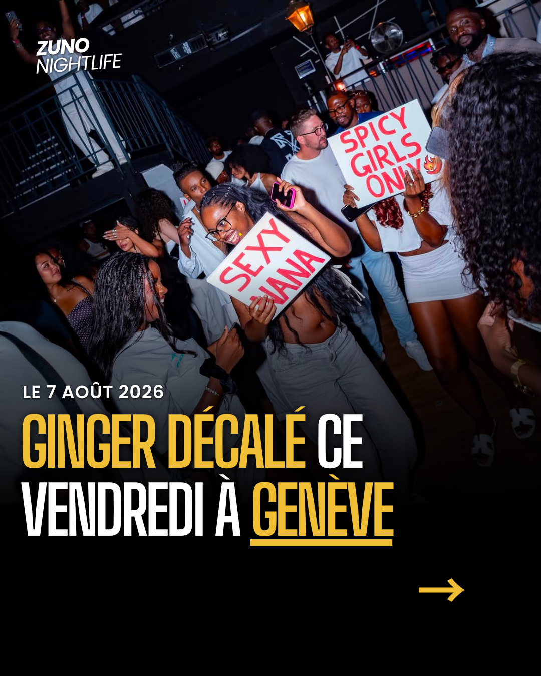 Ginger Décalé Vol.1 à Genève | 7 août 2026