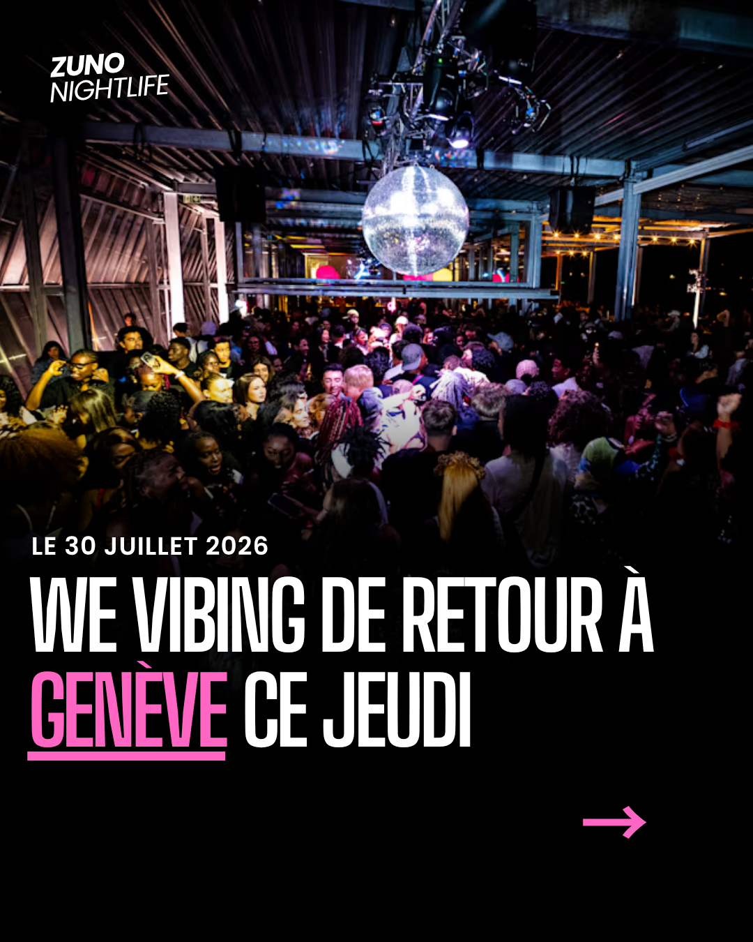 We Vibing X Resto De La Plage à Genève | 30 juillet